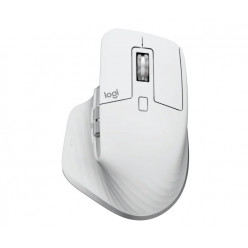 Logitech Wireless Mouse MX Master 3S, 7 buttons, 200-8000 dpi, Darkfield high precision, Hyper-efficient scrolling, Effortless multi-computer workflow pair up to 3 devices, Dual connectivity 2.4, GHz and Bluetooth, Unifying receiver, Rechargeable Li-Po (5